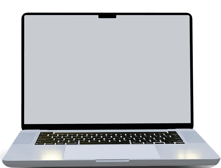OMC Dashboard on laptop